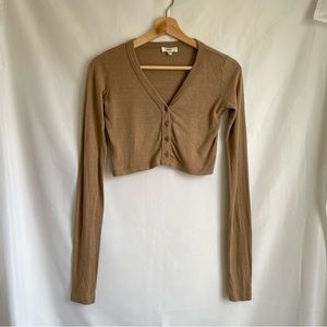 Ozma Rae Cropped Cardigan Size Small